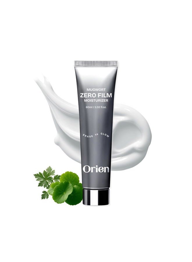 Orien Mugwort Zero Film Moisturizer 60ml Niacinamide 2% panthenol glycerin adenosine - Image 1